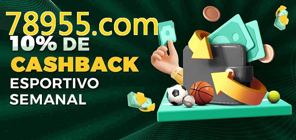 10% de bônus de cashback na 78955.com