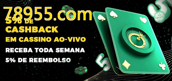 Promoções do cassino ao Vivo 78955.com